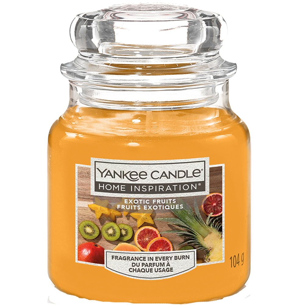 Bild: Yankee Candle Home Inspiration Duftkerze klein Exotic Fruits 