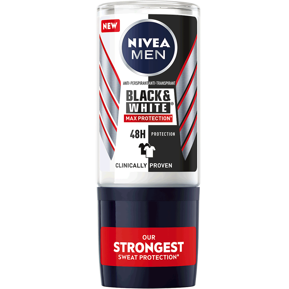 Bild: NIVEA MEN Deo Roll-On B&W Maxprotect 