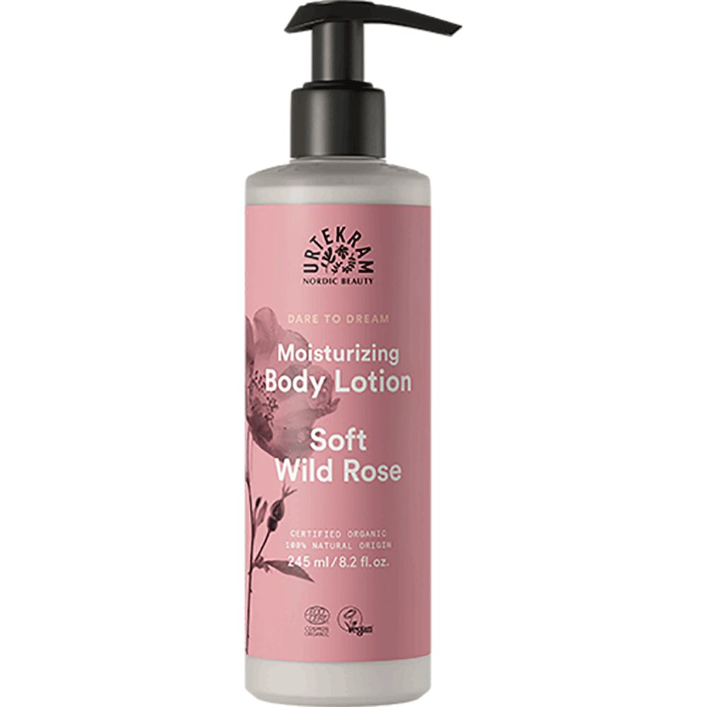 Bild: Urtekram Soft Wild Rose Bodylotion 