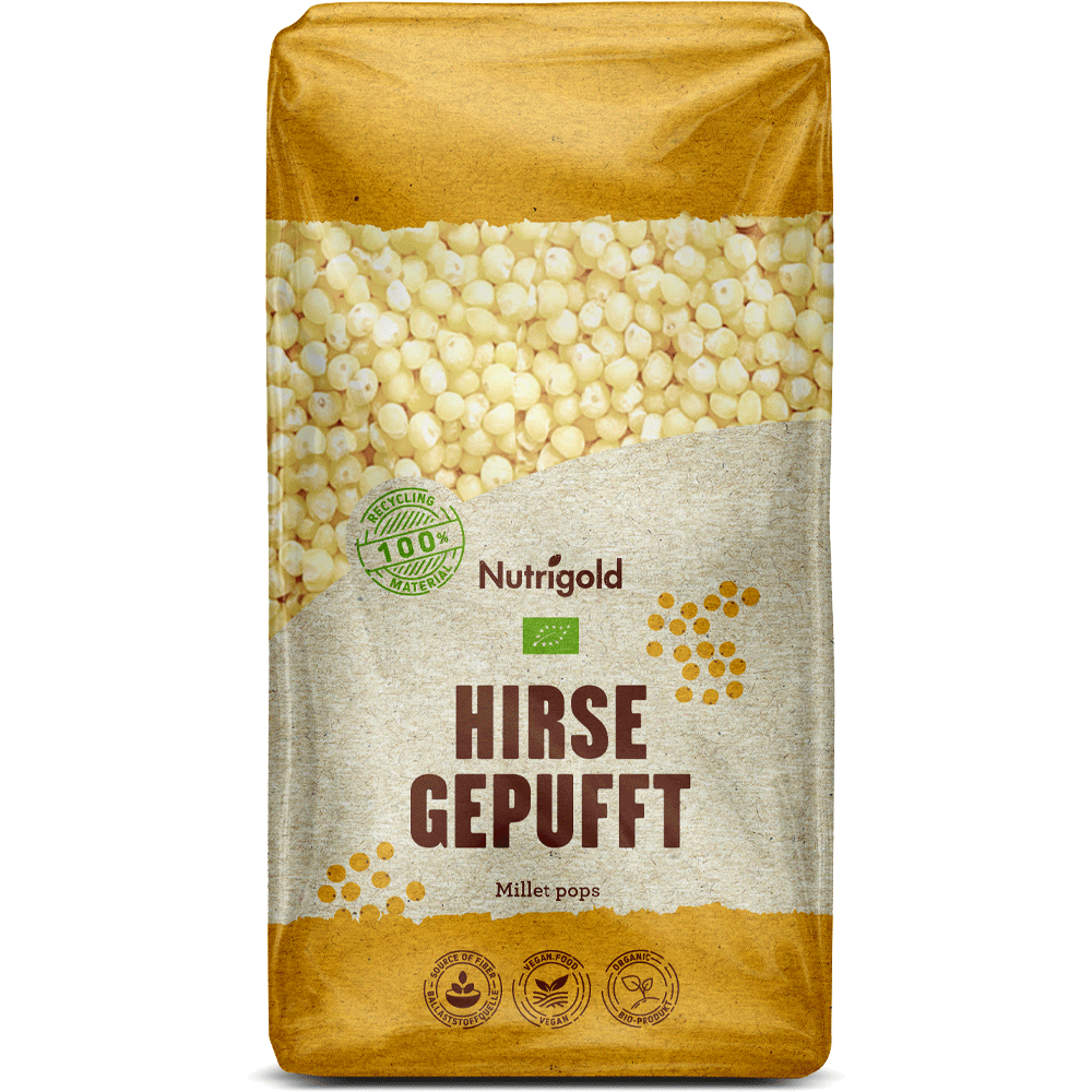 Bild: Nutrigold Hirse Gepufft 