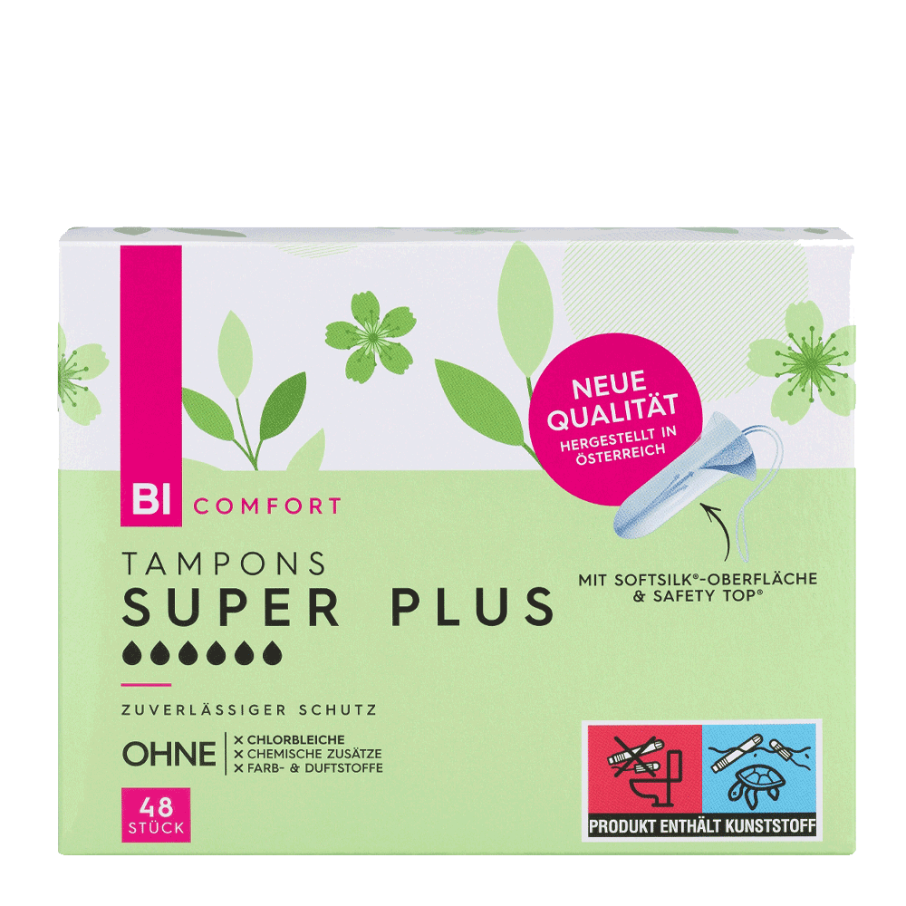 Bild: BI COMFORT Tampons Super Plus 