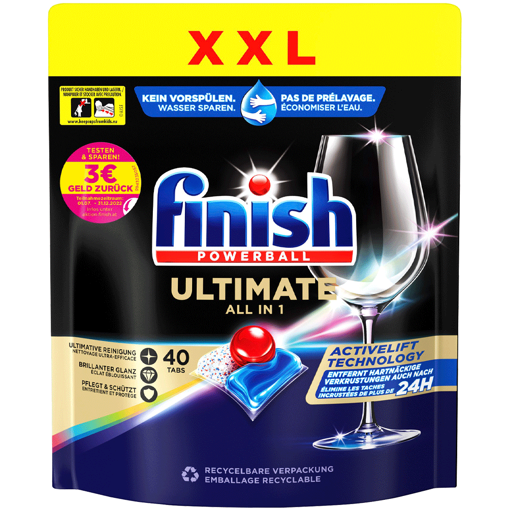 Bild: finish Ultimate All-in-1 Tabs XXL 