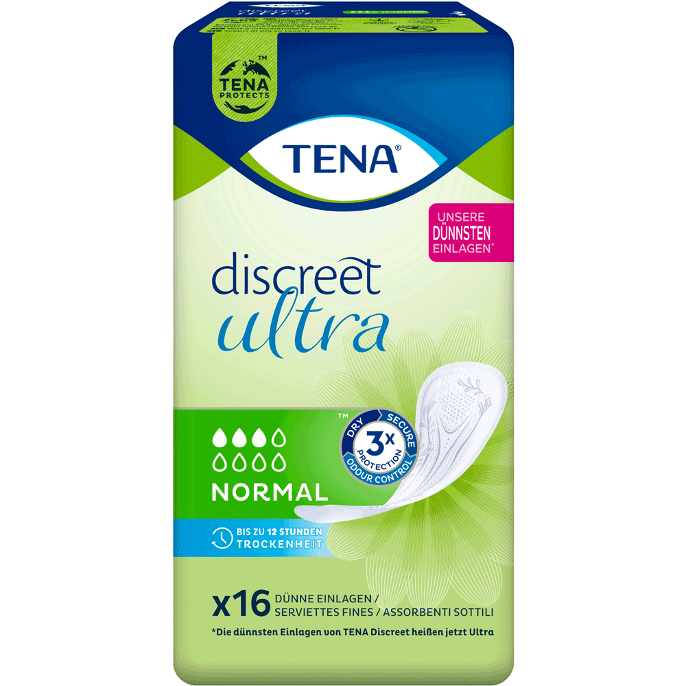 Bild: TENA Discreet Einlagen Ultra Normal 