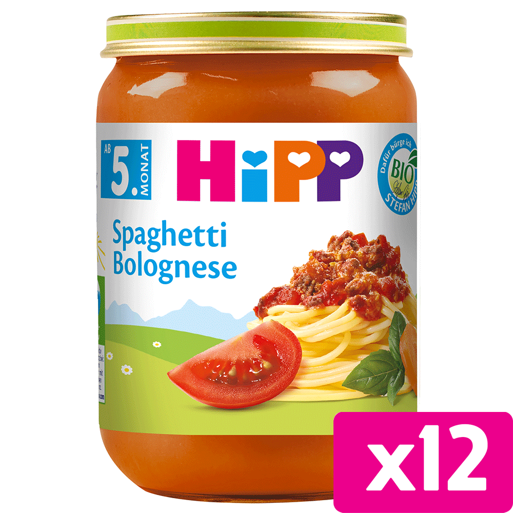 Bild: HiPP Spaghetti Bolognese 