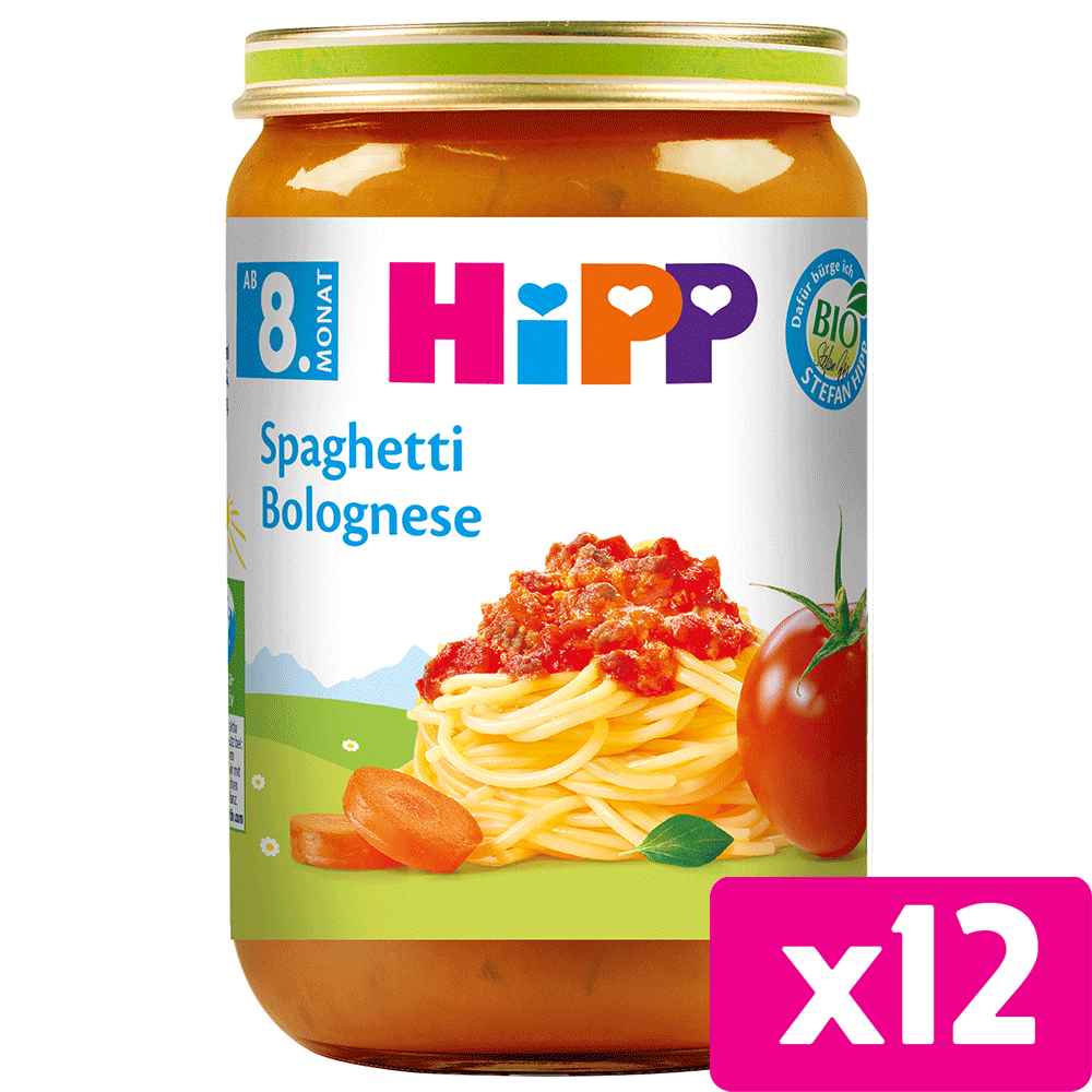 Bild: HiPP Spaghetti Bolognese 