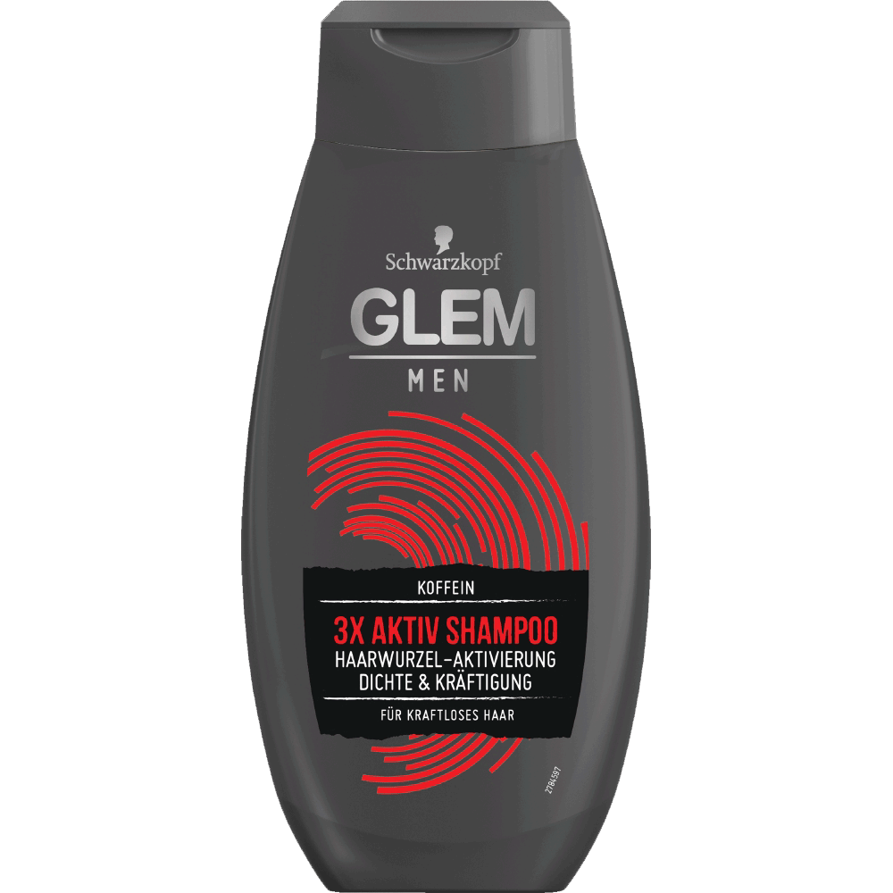 Bild: Schwarzkopf GLEM vital Men 3x Aktiv Shampoo 