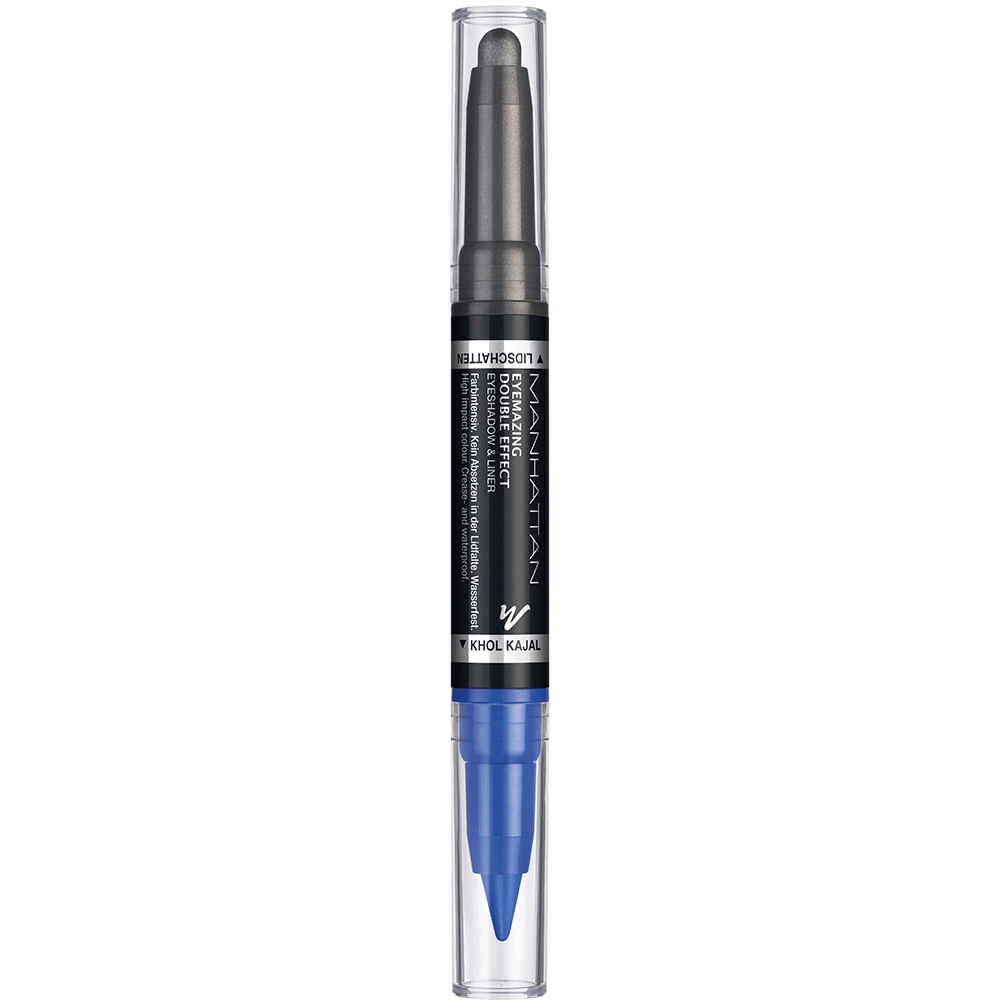 Bild: MANHATTAN Eyemazing Double Ended Eyeshadow & Eyeliner cobalt storm