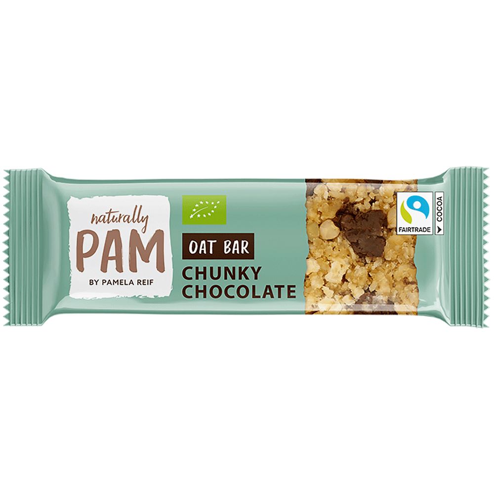 Bild: Naturally PAM by Pamela Reif Oat Bar Chunky Chocolate 