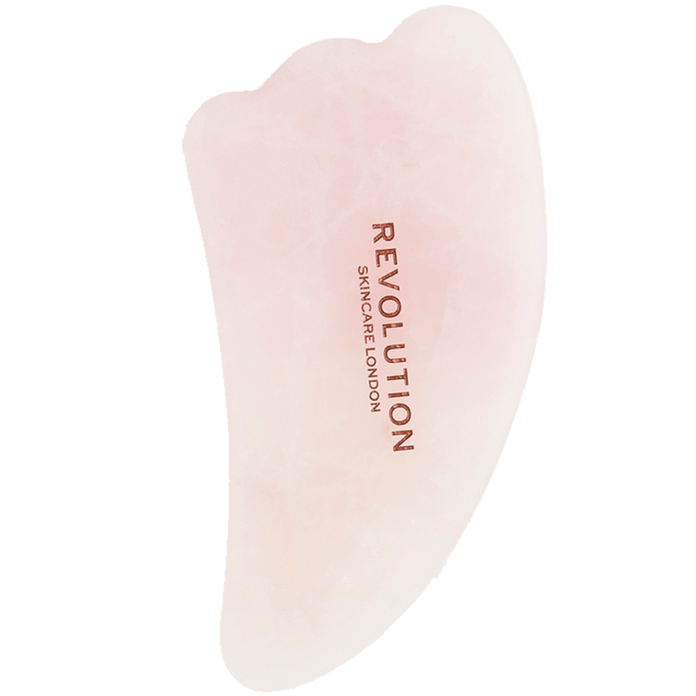 Bild: Revolution Gua Sha Rose Quarz 