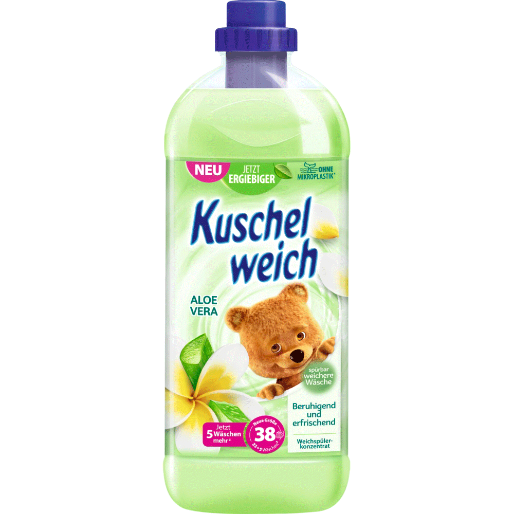 Bild: Kuschelweich Weichspüler Aloe Vera 