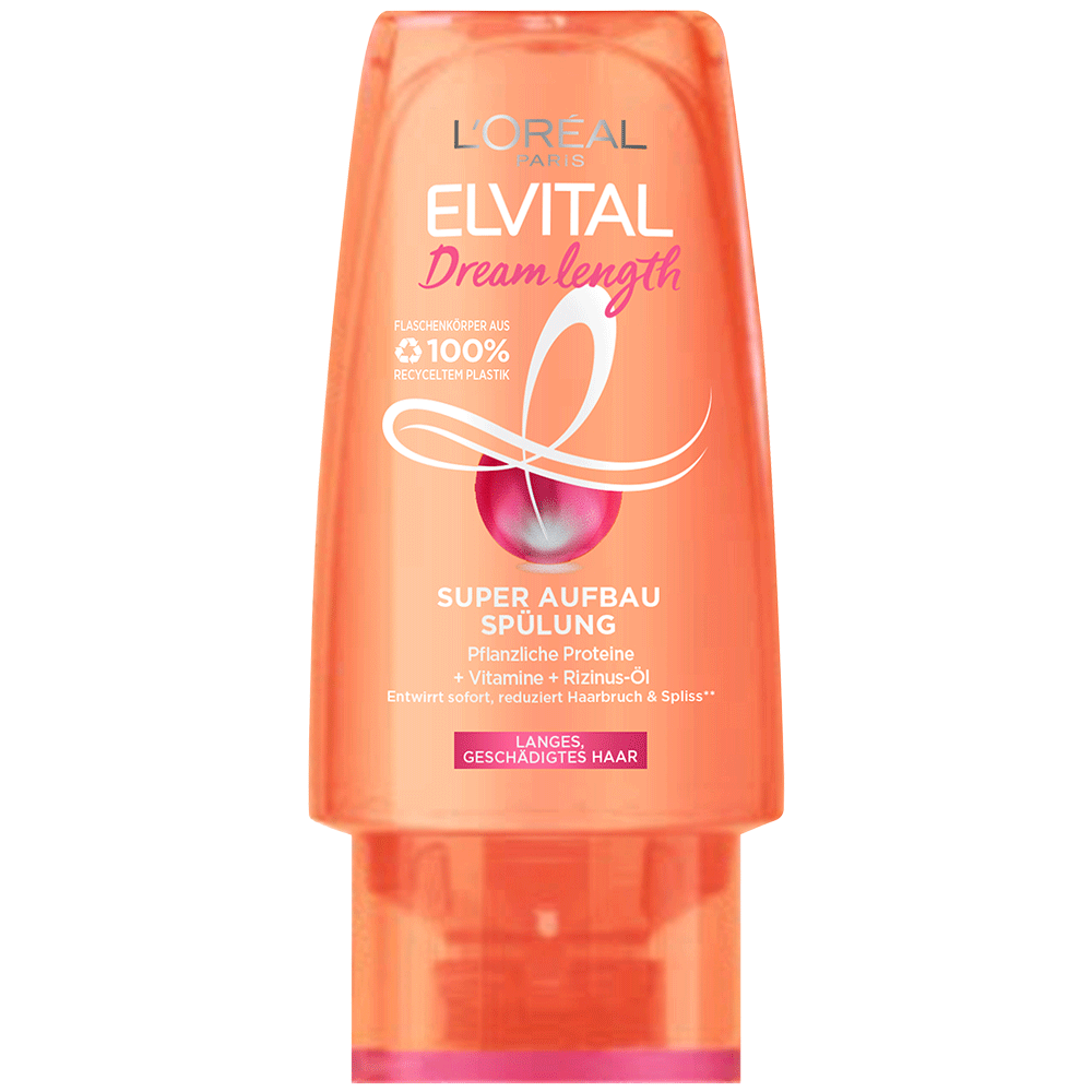 Bild: L'ORÉAL PARIS ELVITAL Spülung Dream Length Reisegröße 