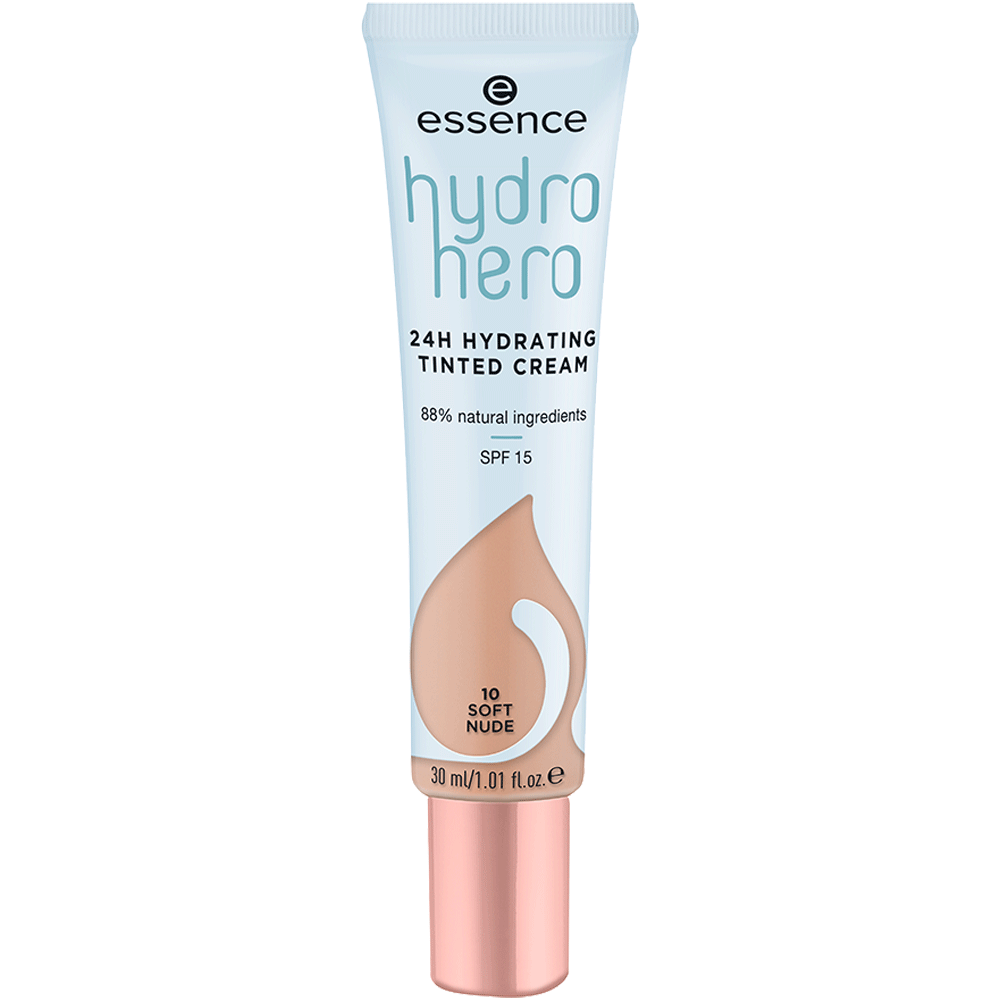 Bild: essence Hydro Hero 24H Hydrating tinted Cream Soft Nude