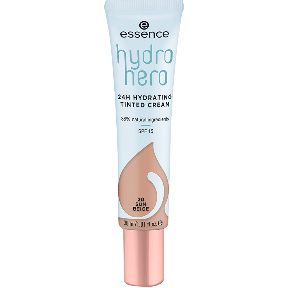 Bild: essence Hydro Hero 24H Hydrating Tinted Cream Sun Beige