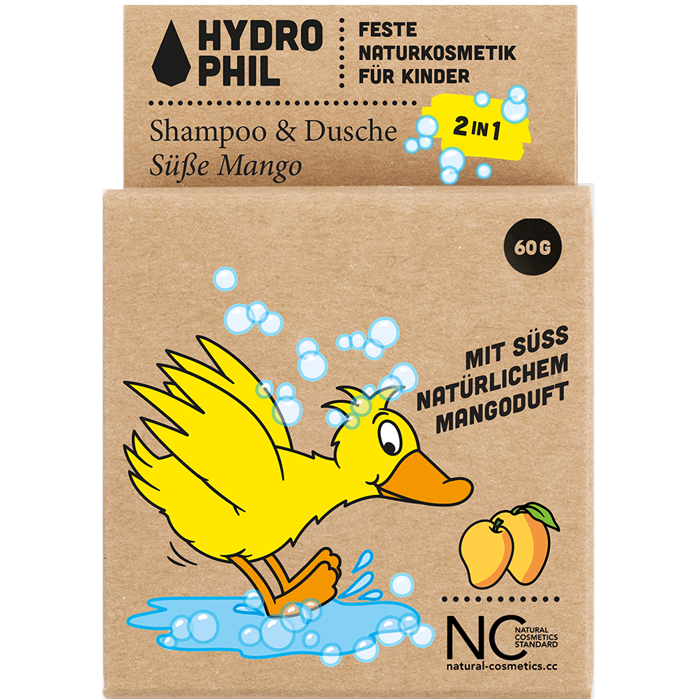 Bild: HYDROPHIL Festes 2in1 Shampoo & Duschgel Ente 