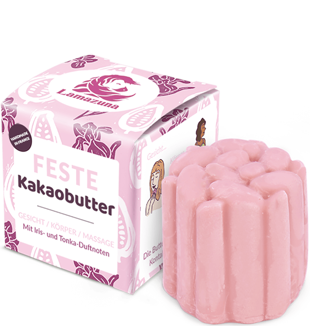 Bild: Lamazuna Feste Pinke Kakaobutter 