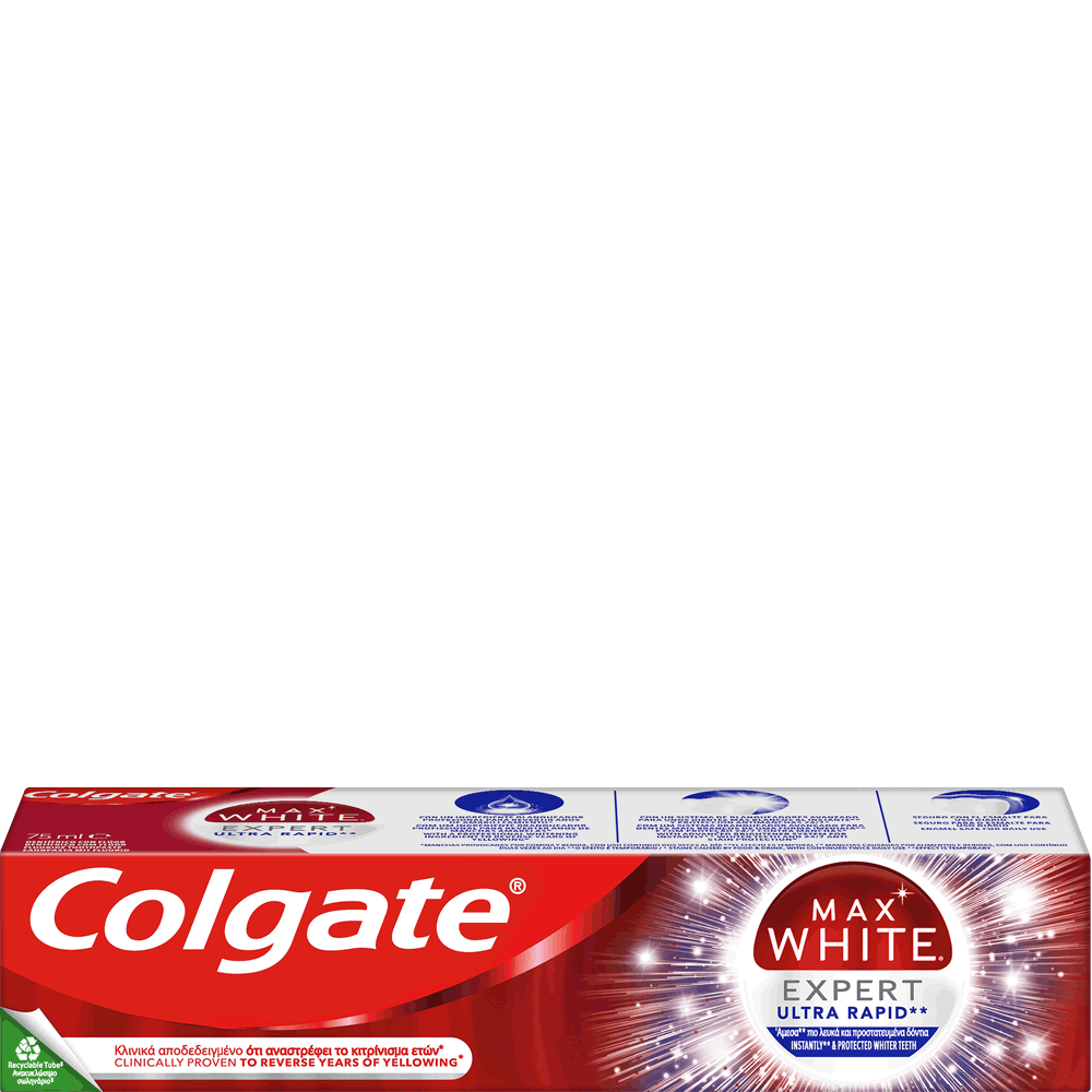 Bild: Colgate Max White Expert Ultra Rapid Zahncreme 