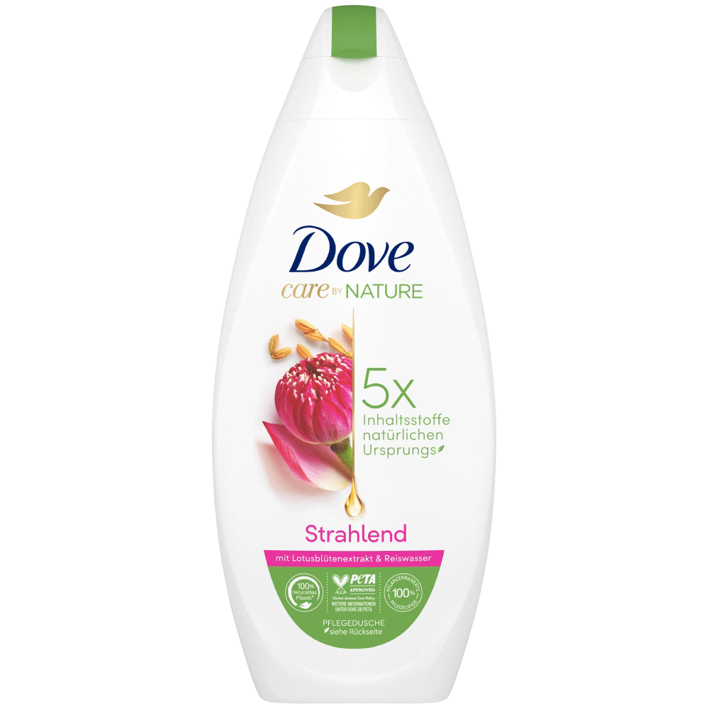 Bild: Dove Care by Nature Pflegedusche Strahlend 