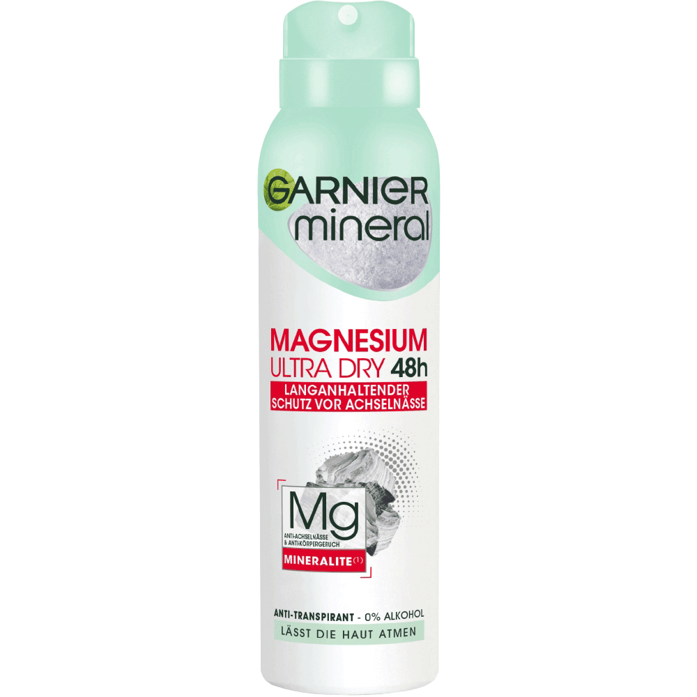 Bild: GARNIER Mineral Magnesium Ultra Dry Deo Spray 