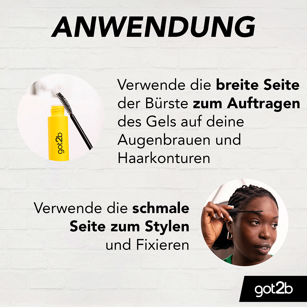 Bild: Schwarzkopf got2b Got2B Kleber 2in1 Stylinggel für Augenbrauen & Edges 