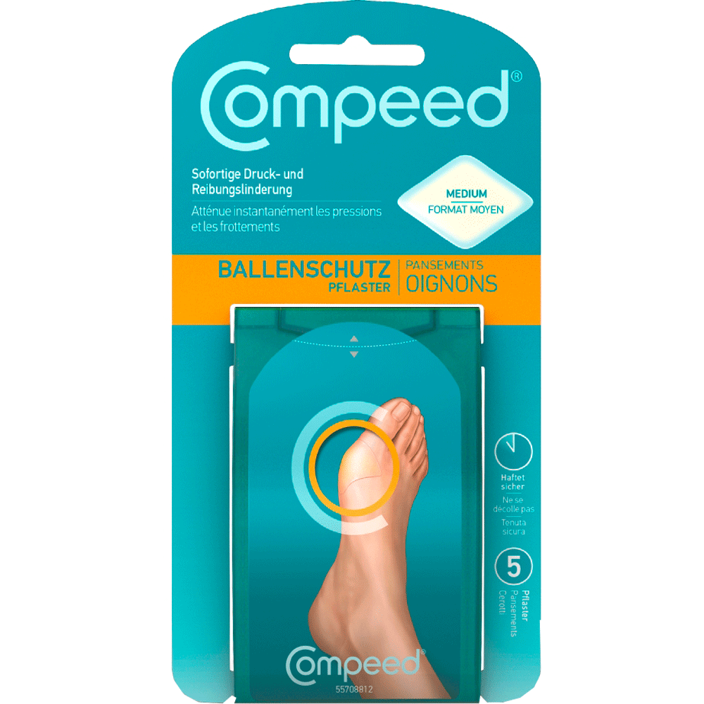 Bild: Compeed Ballenschutzpflaster 