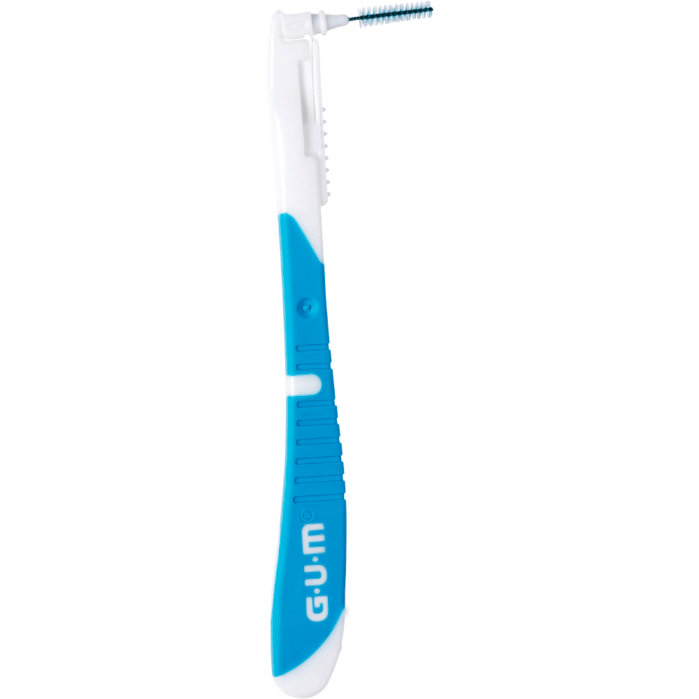 Bild: GUM BI-DIRECTION Interdentalbürste 0,9 mm blau (Kerze) 