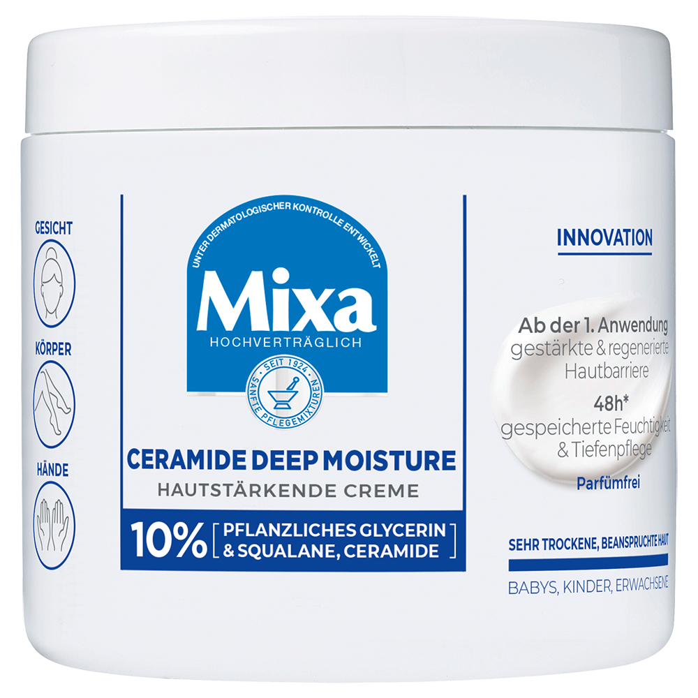 Bild: Mixa Ceramide Tiegel 