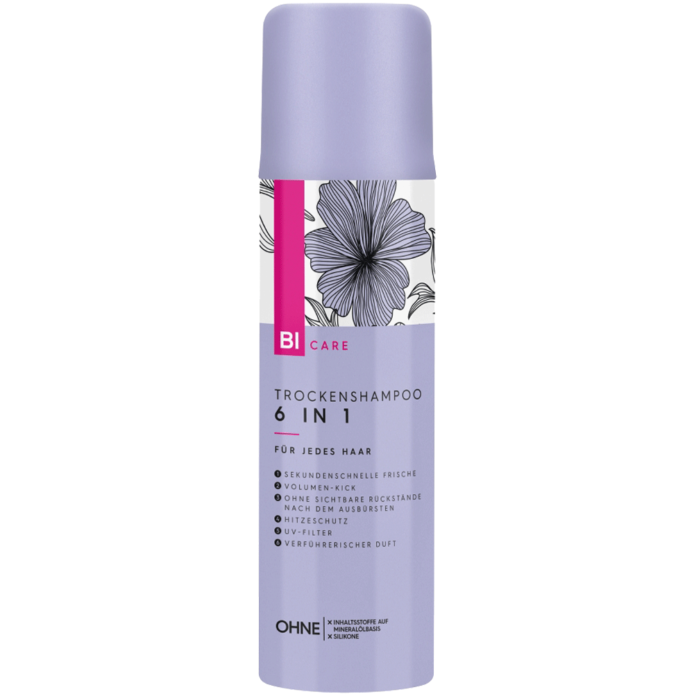 Bild: BI CARE Trockenshampoo 6in1 