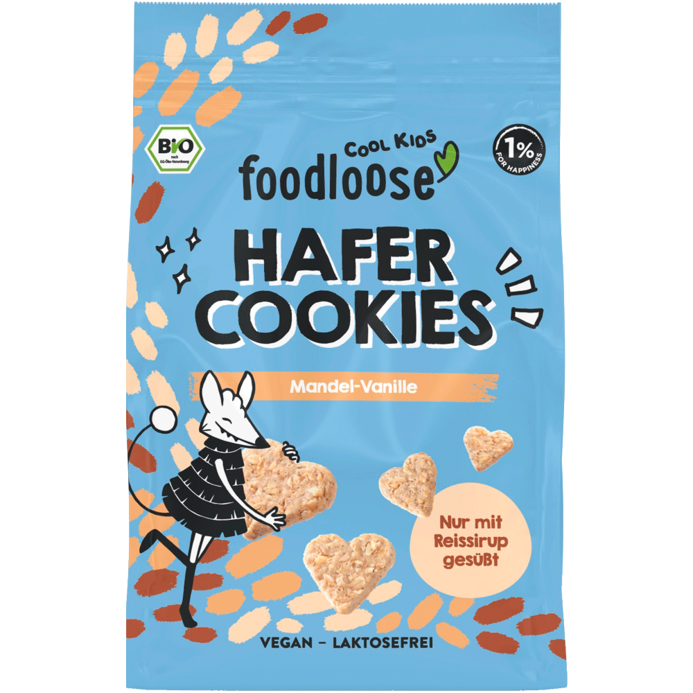 Bild: Foodloose Hafer Cookies Mandel Vanille 