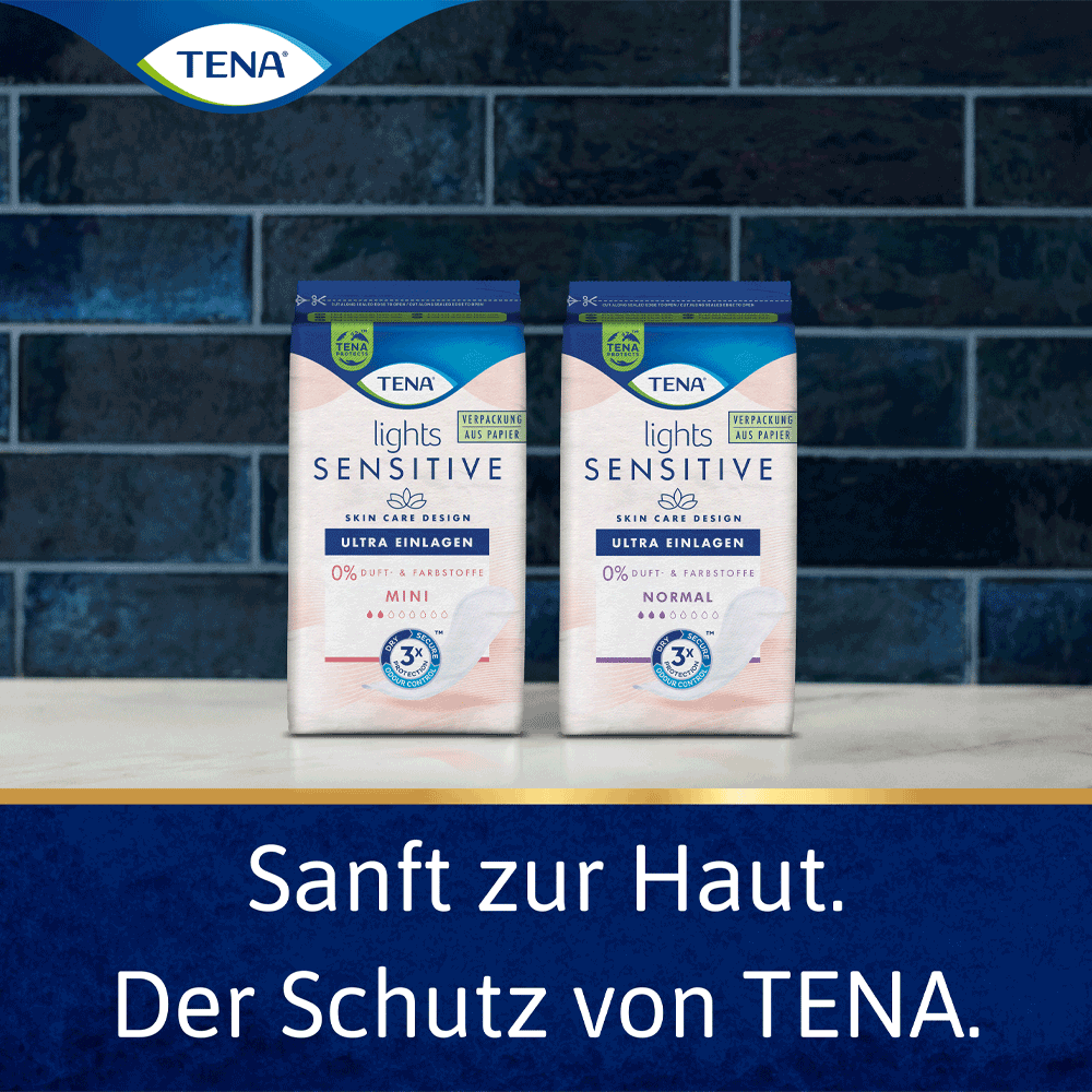 Bild: TENA Lights Einlagen Sensitive Ultra Mini 