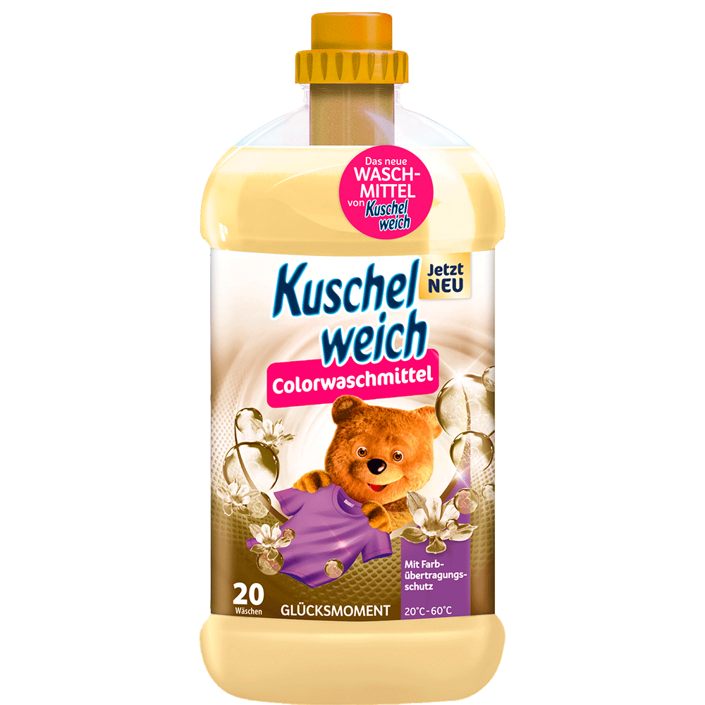 Bild: Kuschelweich Waschmittel Color Glücksmoment 