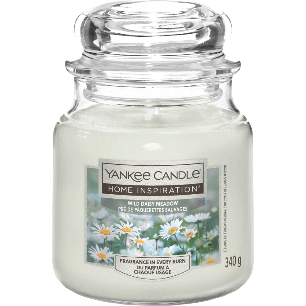 Bild: Yankee Candle Home Inspiration Duftkerze Mittel Wild Daisy Meadow 