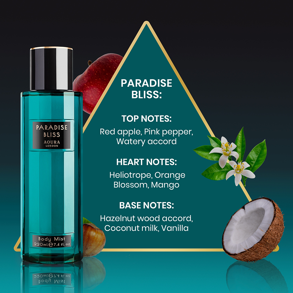 Bild: Aoura Paradise Bliss Bodymist 