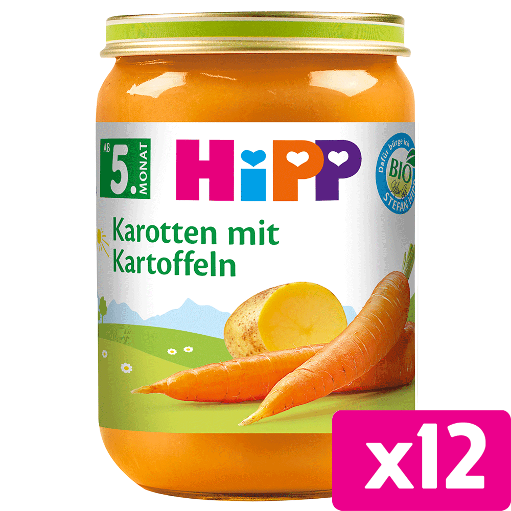 Bild: HiPP Karotten mit Kartoffeln 