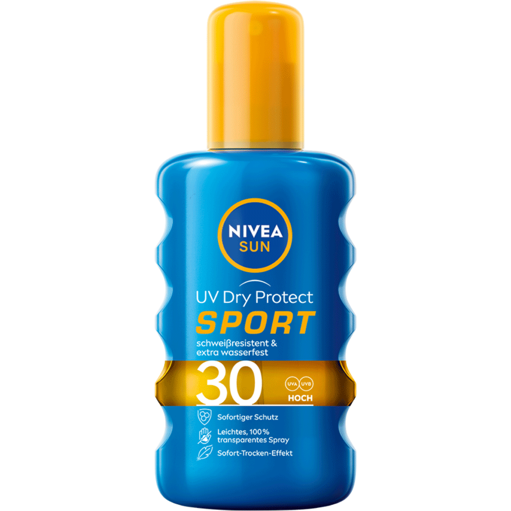 Bild: NIVEA Sun Schutz & Frische Transparentes Sonnenspray LSF 30 