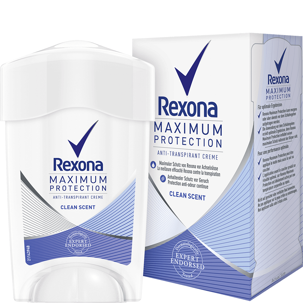 Bild: Rexona Deo-Creme Maximum Protection 