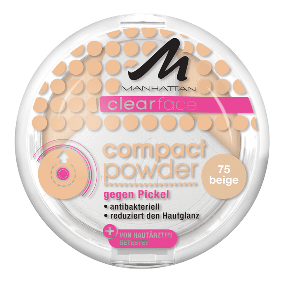 Bild: MANHATTAN Clearface Compact Powder beige