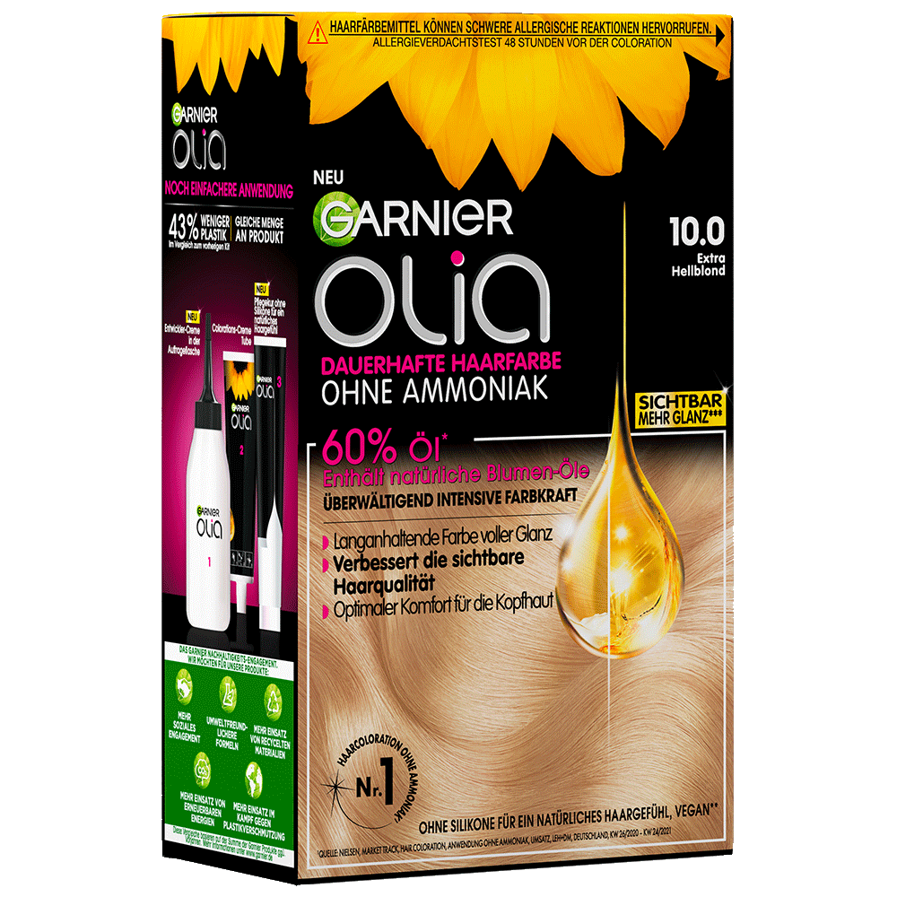 Bild: GARNIER Olia Coloration extra hellblond