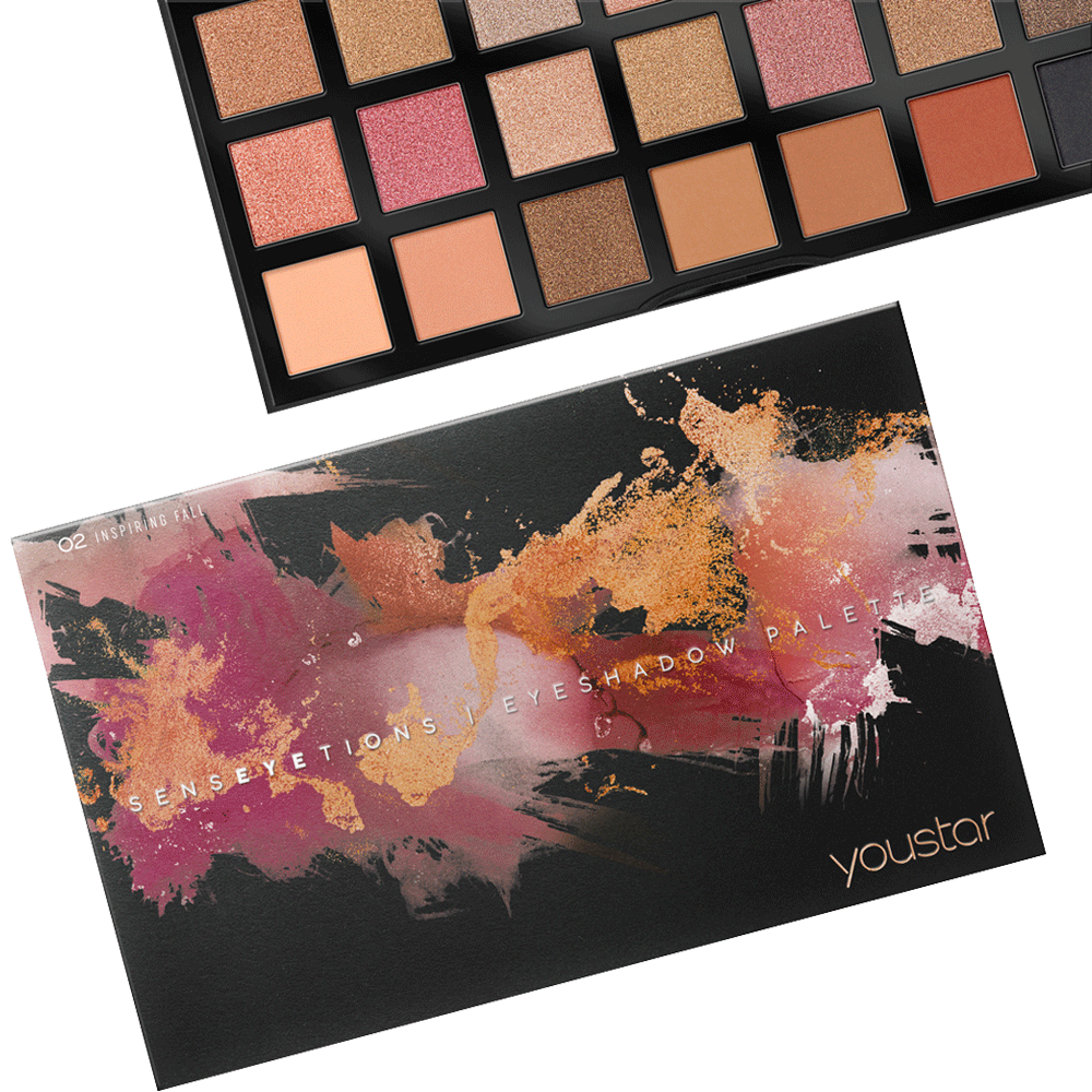 Bild: YOUSTAR Senseyetions Eyeshadow Palette 02