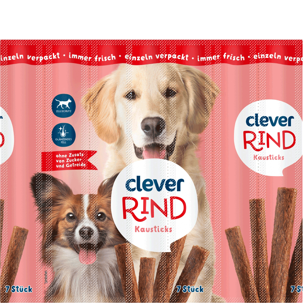 Bild: clever Beef Sticks mit Rind 