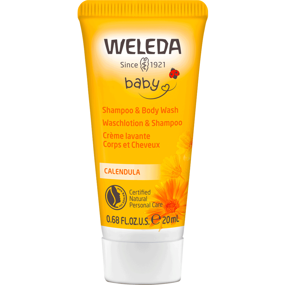 Bild: WELEDA Calendula Baby Waschlotion & Shampoo 