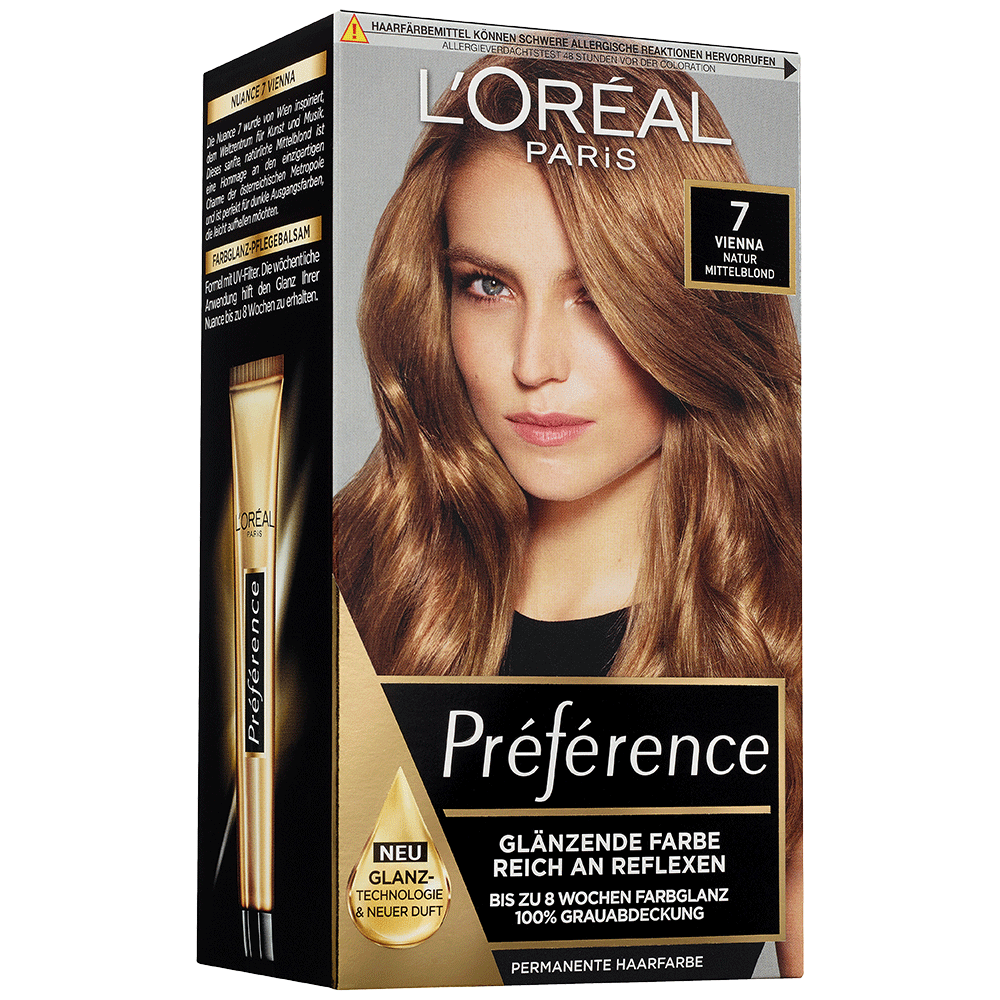 Bild: L'ORÉAL PARIS Préférence Haarfarbe naturmittelblond