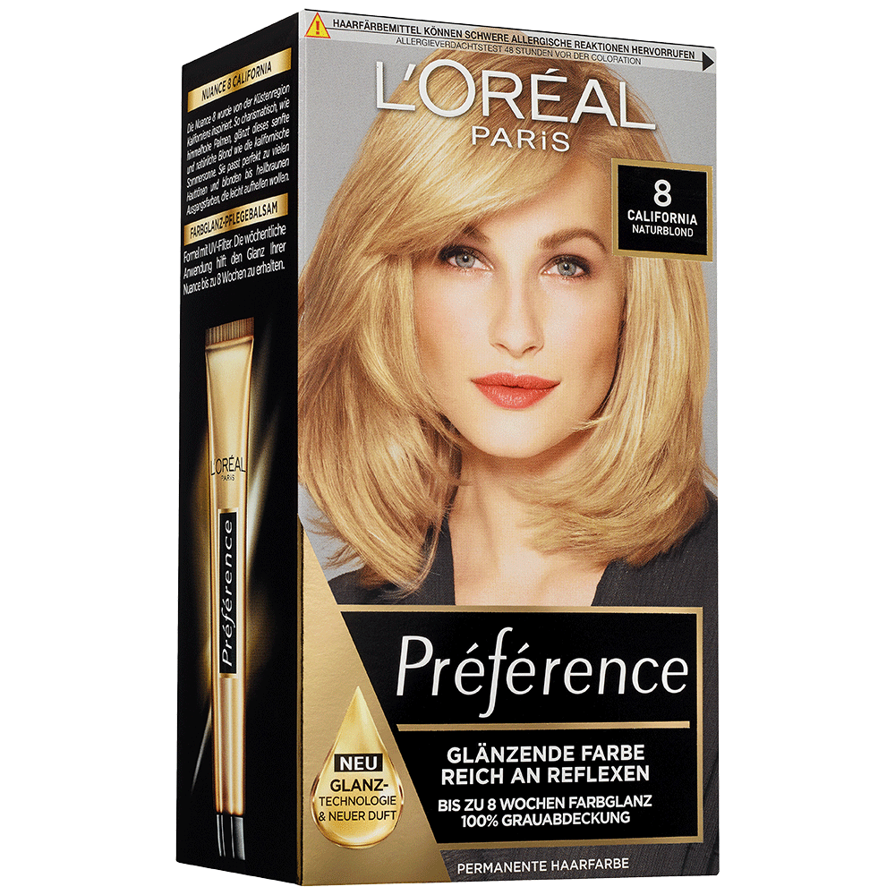 Bild: L'ORÉAL PARIS Préférence Haarfarbe naturblond