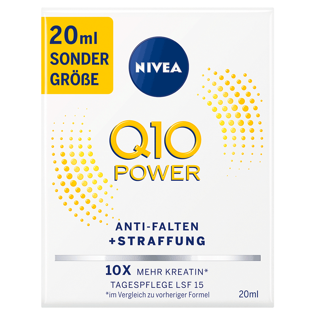 Bild: NIVEA Q10 Power Anti-Falten + Straffung Tagespflege Mini 