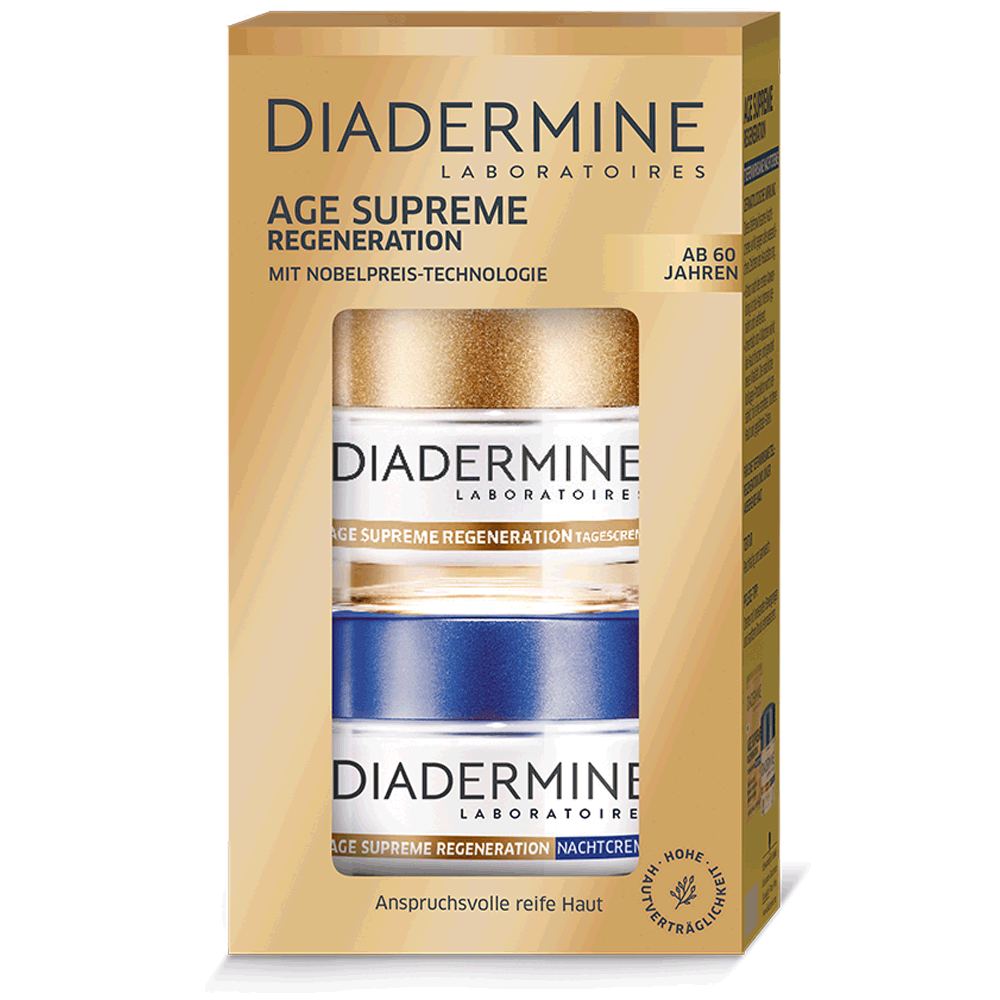 Bild: DIADERMINE Age Supreme Regeneration Pflege-Set 