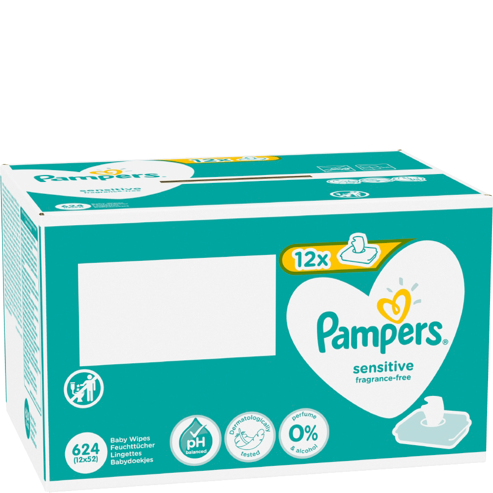 Bild: Pampers Sensitive Feuchttücher 