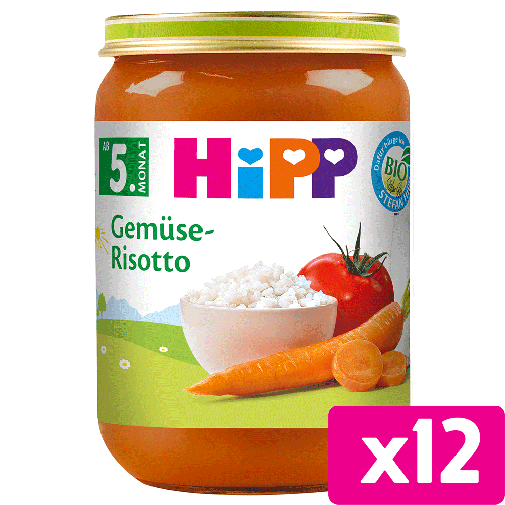 Bild: HiPP Gemüse Risotto 