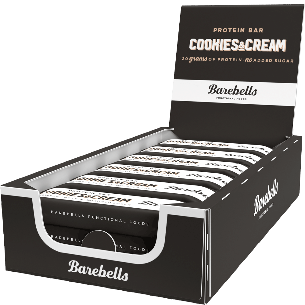 Bild: Barebells Proteinriegel Cookies & Cream 