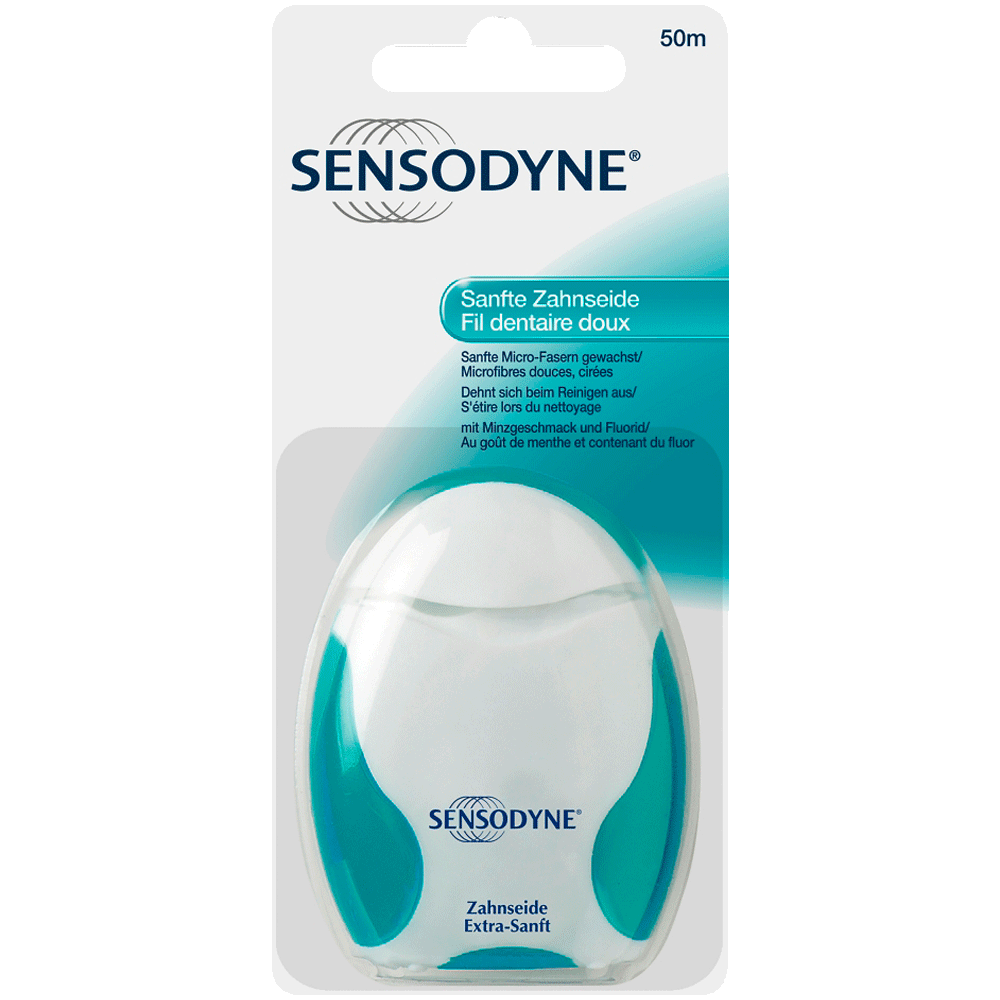 Bild: SENSODYNE Zahnseide extra-sanft 