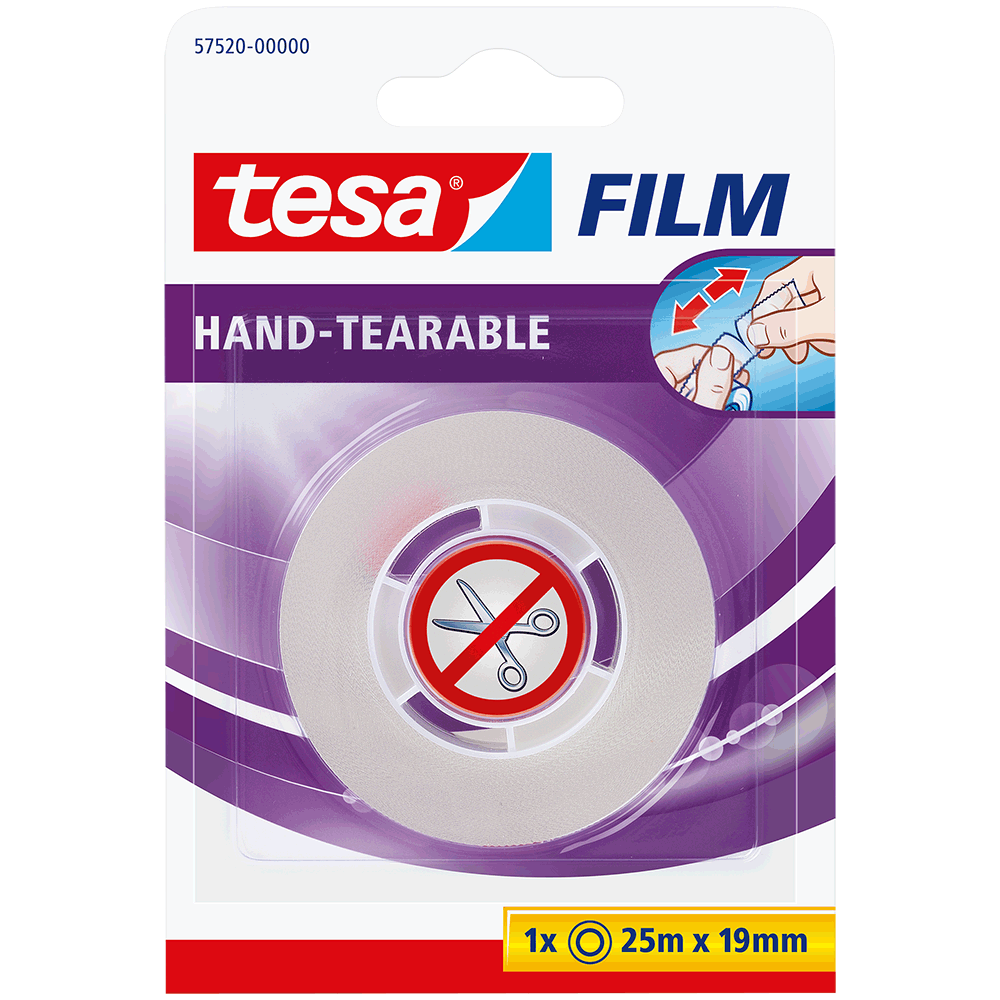 Bild: tesa Film von Hand einreißbar 