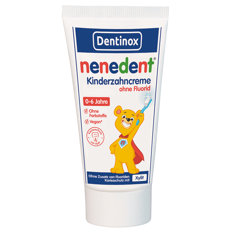 Bild: nenedent Kinderzahncreme ohne Fluorid 